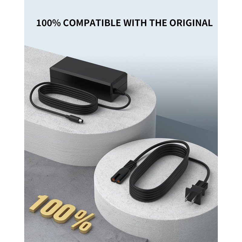 WUKUR 42V 1.7A Charger for Segway Ninebot Scooters Compatible with