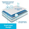 LINENSPA Five Sided Mattress Protector - Guards Top and Sides