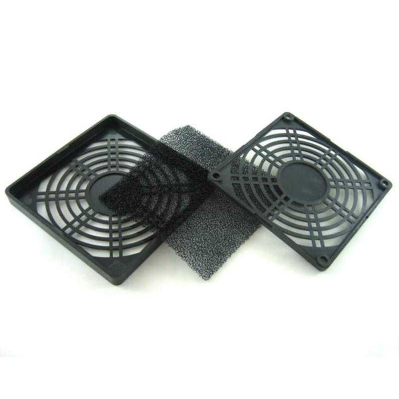 AABCOOLING Plastic Filter 80 Black - Fan Cover 80 x