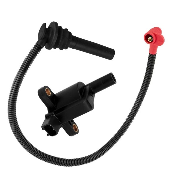 Caltric Ignition Coil with Spark Plug Wire For Polaris Ranger