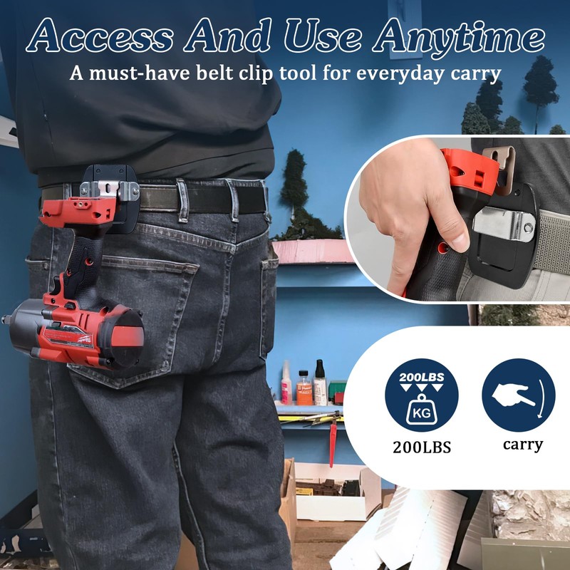 Magnetic Tool Holder & Tape Measure Holder, Gift for Men,