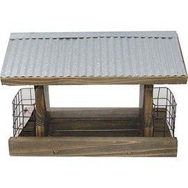 Woodlink Rustic Farmhouse Ranch Seed and Suet Bird Feeder