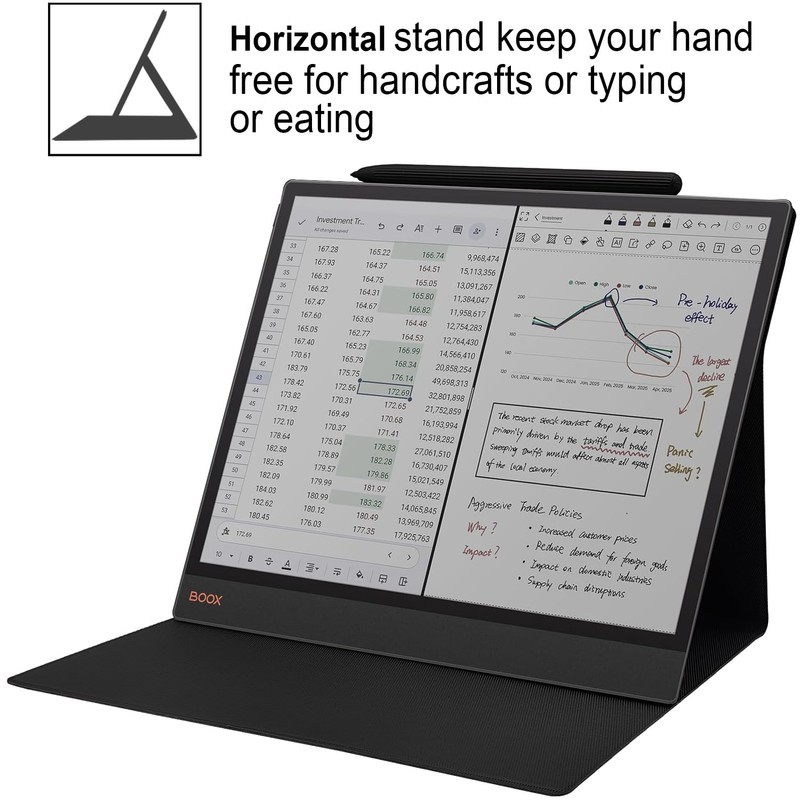 GOVTVA Magnetic Stand Case for Onyx Boox Tab X C