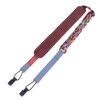 EXCEART Ethnic Style No Drilling Ukulele Strap Adjustable Double J