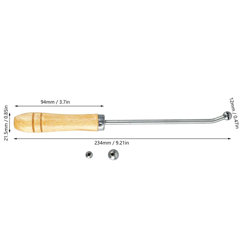 Saxophone Repair Tool Metal Ball Head Sax Neck Maintain Tools