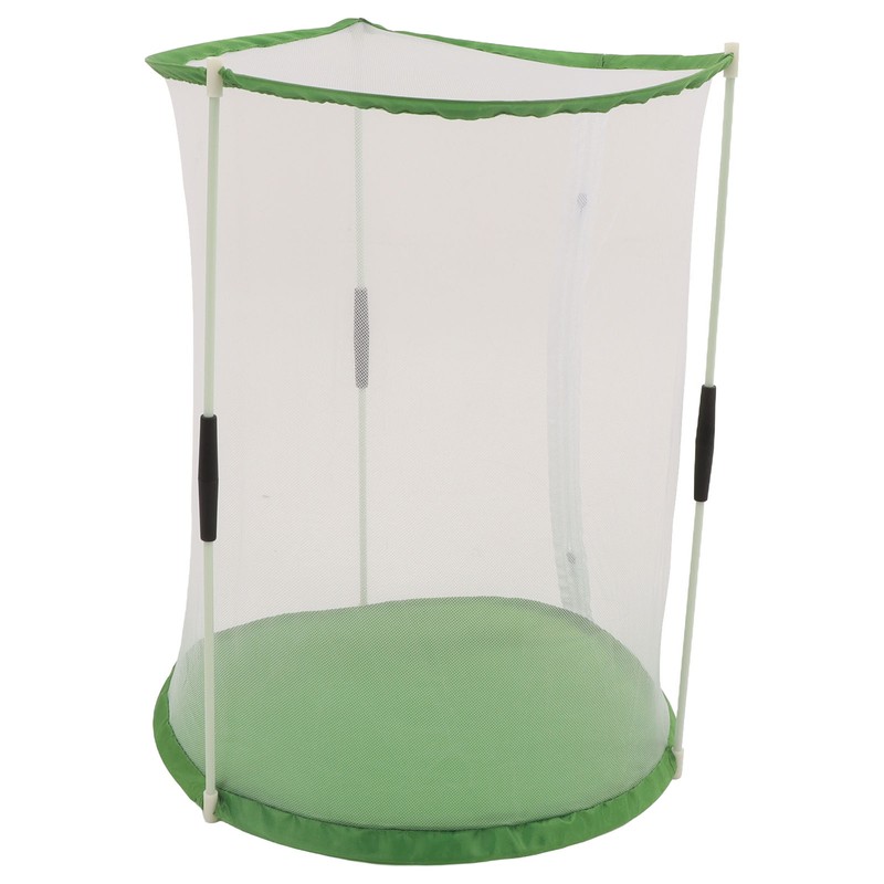 Cylindrical Butterfly and Insect Observation Cage Transparent Mesh Habitat Cage