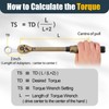 YIYEIE 12PCS Torque Adapter Set SAE, 5/16", 3/8", 7/16", 1/2",