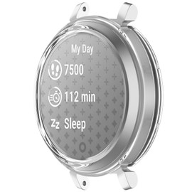Compatible with Garmin Lily 2 Case, Soft TPU Shockproof Case Protective Cover Bumper Anti-Scratch for Garmin Lily 2 Accessories (No Screen Protector) (Clear)