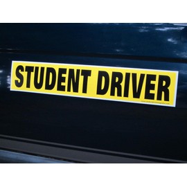Student Driver Magnet - Non Reflective Magnetic Vehicle Sign