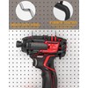 INCLY 24 Pack Heavy Duty Pegboard Hooks, 1/4" Pegboard Drill