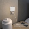 2Pcs Plug in Motion Sensor LED Night Light Plug in