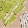 H HOME-MART 20 Pack 3.5inch Vertical Blind Clips Top Hangers