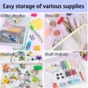 A3 Plastic Zip Wallets - 5PCS A3 Zip Lock Bags