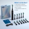 SEJOY Rotating Electric Toothbrush for Adults, Rechargeable 5 Modes Deep