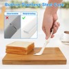 LOMILD Dalmatian Silicone Jar Spatula, Slanted Head Scraper & Jam