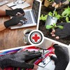 Dr. Arthritis Compression Doctor Developed Supporter Compression Gloves, Fingerless [Pack
