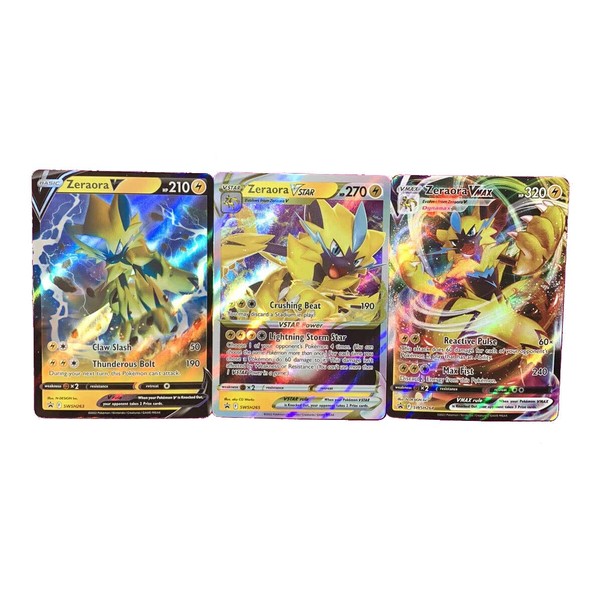 Zeraora V - VSTAR - VMAX - Pokémon 3 Card