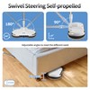 Electric Mop, AlfaBot WS-24 Cordless Spin Mop for Floor Cleaning,