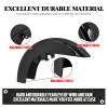HCMOTORKU Vivid Black Mudguards Front Fender For Harley Street Glide