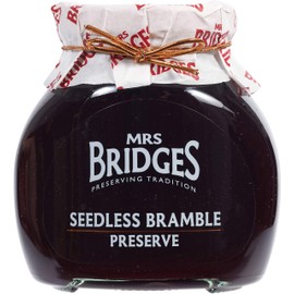 Mrs. Bridges of Scotland, Set of 2 Jars, Seedless Bramble Preserves, Imported from Scotland, 12 Oz Each