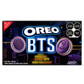 Oreo, Galletas Sándwich con Relleno Sabor a Hot Cake, Edición Limitada BTS Cont. Net. 1.5 kg