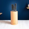 CRISTEL® Wood Knives Block Until 7 Knives