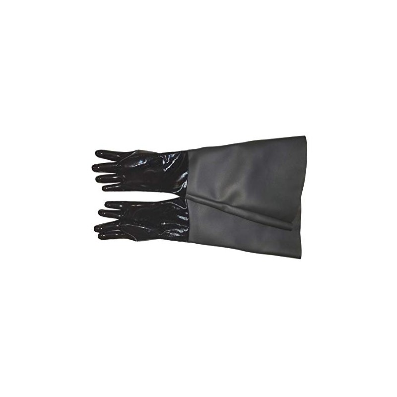 TUFF-Blast Neoprene Gloves for Sandblasting Sandblaster Sand Blast Cabinet -