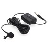 236in Wired Lavalier Microphone Clip On Lapel Condenser Mic for