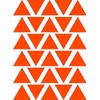 Klein_Kreations "Triangles Wall Décor Vinyl Decal, Orange