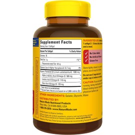 Nature Made Flaxseed Oil 1000 mg Softgels 100 ea (Pack of 10)