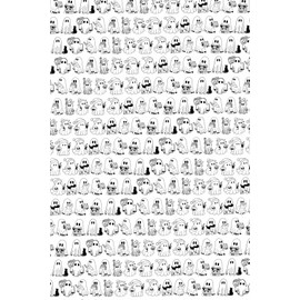 A Ghost for all Seasons in White : 146 page lined notebook