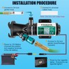Esakoya 12V RV Macerator Pump, 12GPM Waste Pump with Quick-Release