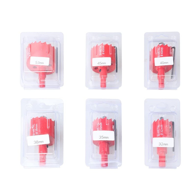 Bimetal Hole Saw, Drilling and Cutting Tool, HSS Drill Bit,