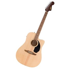 Fender California Debut Redondo CE Guitarra Electroacústica, Tapa de Pícea, Color Natural