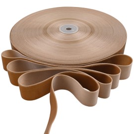 BokingOne Vintage Khaki Velvet Ribbon, 1 Inch X 30Yds Single Face Velvet Ribbon for Gift Wrapping Home Wedding Party Decorations Arts Crafts