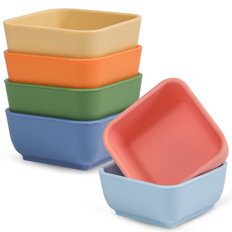 Webake Silicone Dipping Bowls, 3oz Small Pinch Bowls for Cooking