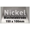 Nickel Sheet 100 x 150 mm Pure Nickel Anode Electrode