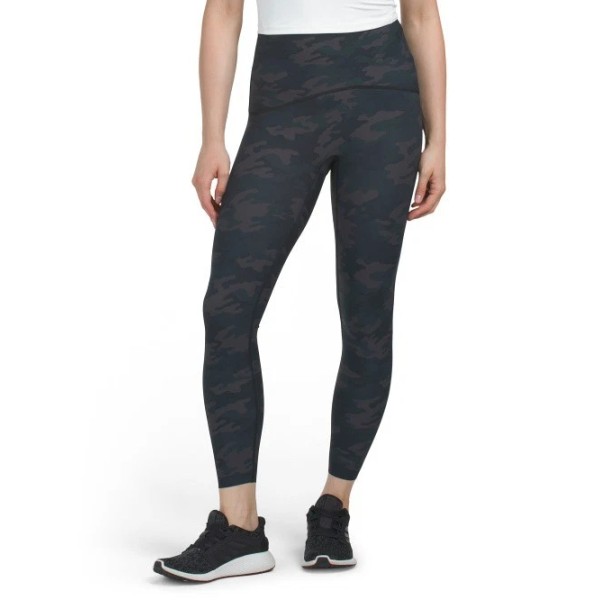Spanx Leggings Active Booty Boost 7/8 length printed camo women