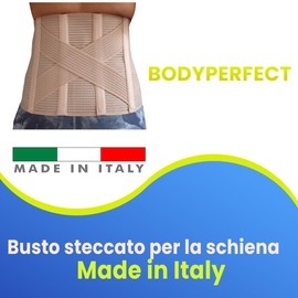 Orthopaedic Unisex Back Lumbar Support Correction Posture Correction 6 Brace Belt Men and Women (XL)