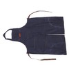 LABRIMP Sleeveless Denim Bib Apron for Women Men Pottery Work