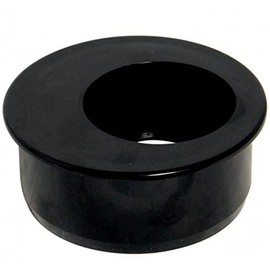 FLOPLAST 110mm Soil Pipe Rainwater 110x68 Reducer - Black
