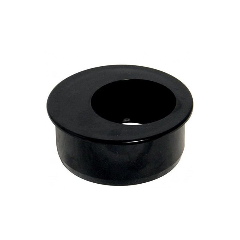 FLOPLAST 110mm Soil Pipe Rainwater 110x68 Reducer - Black