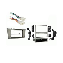 Harmony Audio Compatible with Fits Toyota Camry 2007 2008 2009 2010 2011 Single DIN Stereo Harness Radio Install Dash Kit Package
