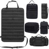 Molle Seat Back Organizer with 5 Pouches, Tactical Seat Covers,