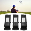 3pcs 3.7V 1800mAh Remote Control UAV Lithium Battery High Capacity