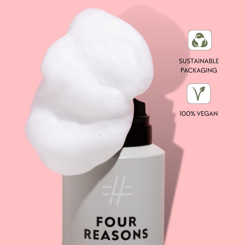 FOUR REASONS Professional Curl Enhancing Volumizing Mousse - Long-lasting Flexible