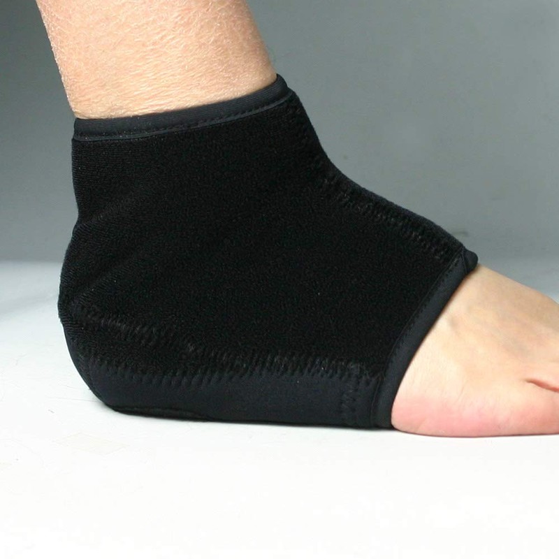 Kendoya W Guard Heel Canvas Black Kendo Double Guard Heel
