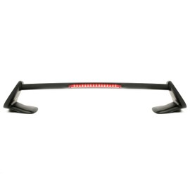 HECASA Trunk Spoiler w/3RD LED Brake Ligh Compatible with 2000-2005 Toyota Celica Rear Lid Wing Painted Matte Black TRD Style