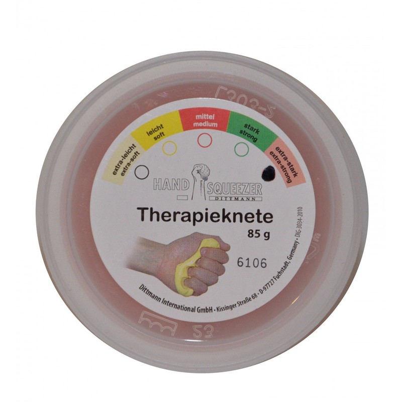 Dittmann Therapieknete Stark grün, Hand Squeezer