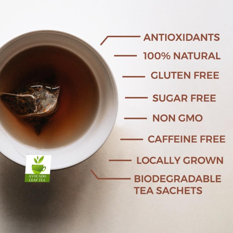 Avocado Leaf Tea Sampler Set | 4 Sachets - 8